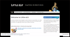 Desktop Screenshot of littleelit.com